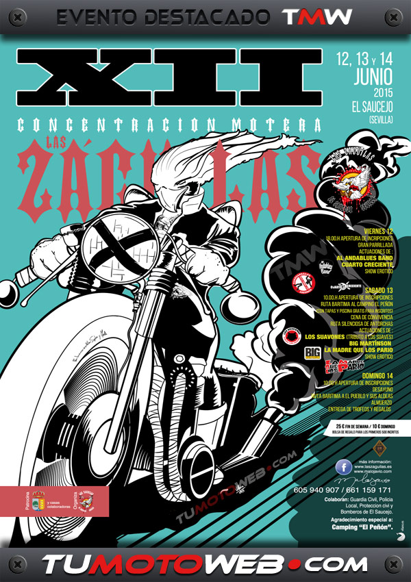XII Concentración Motera Las Záguilas 2015