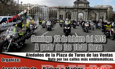 V Concentración Motera Solidaria - Comparte Madrid 2015