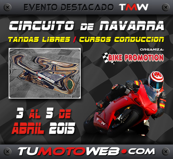 Tandas Libres y Curso Circuito de Navarra – Abril 2015