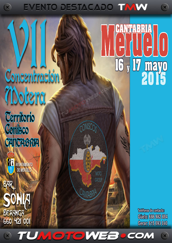 VII Concentración Motera Territorio Conisco 2015