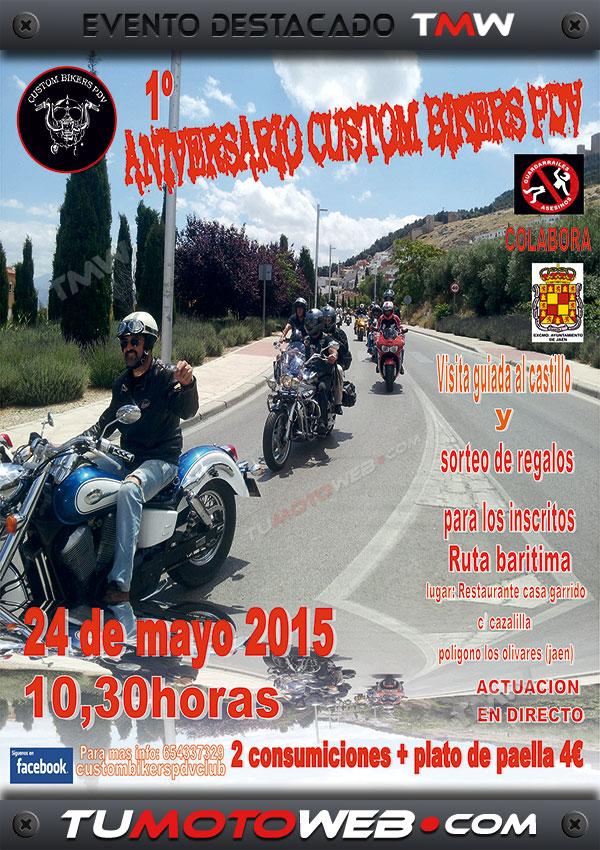 I Aniversario Custombikers PDV Club 2015