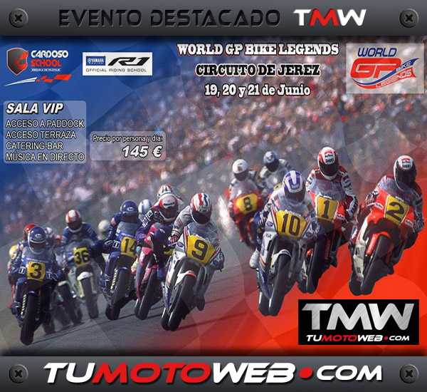 World GP Bike Legends Circuito de Jerez – Junio 2015
