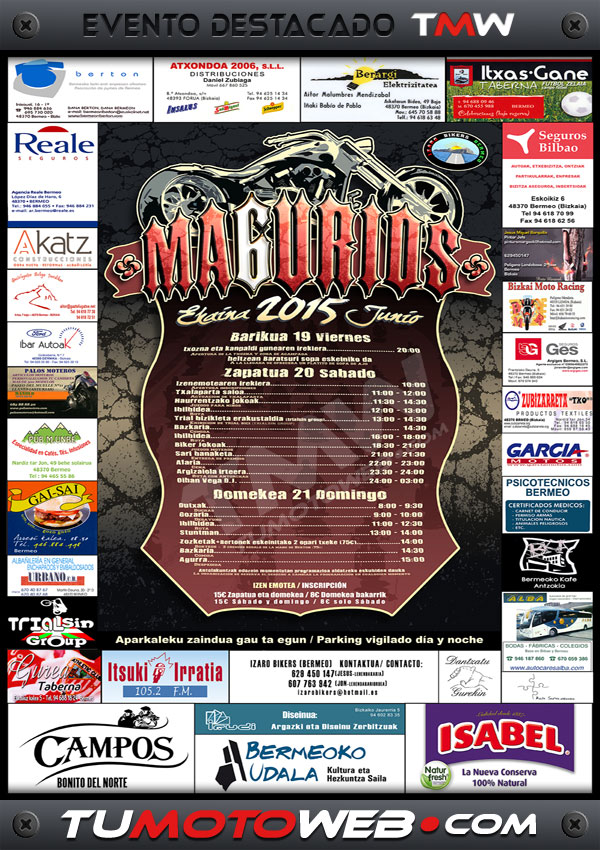 VI Concentración Motera Magurios 2015