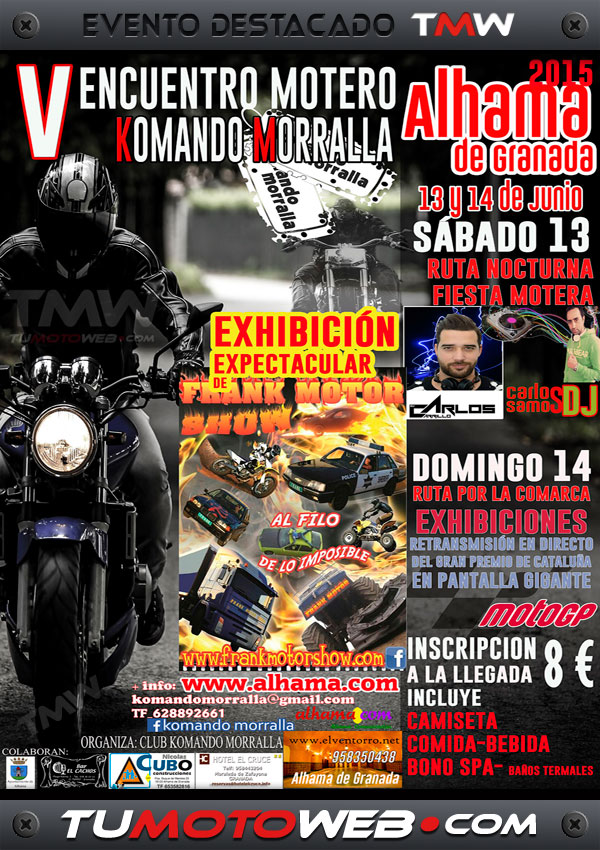 V Encuentro Motero Komando Morralla 2015