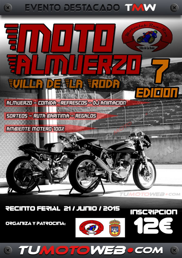 VII Motoalmuerzo Villa de La Roda 2015