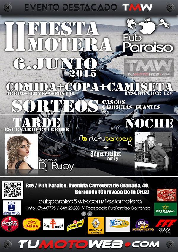 II Fiesta Motera Pub Paraiso 2015