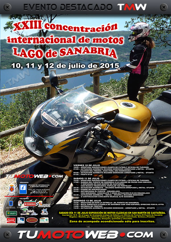 XXIII Concentración Internacional de Motos Lago de Sanabria 2015