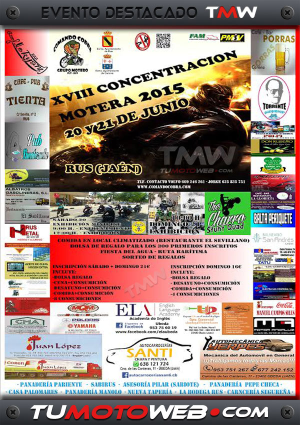 XVIII Concentración Motera Rus 2015