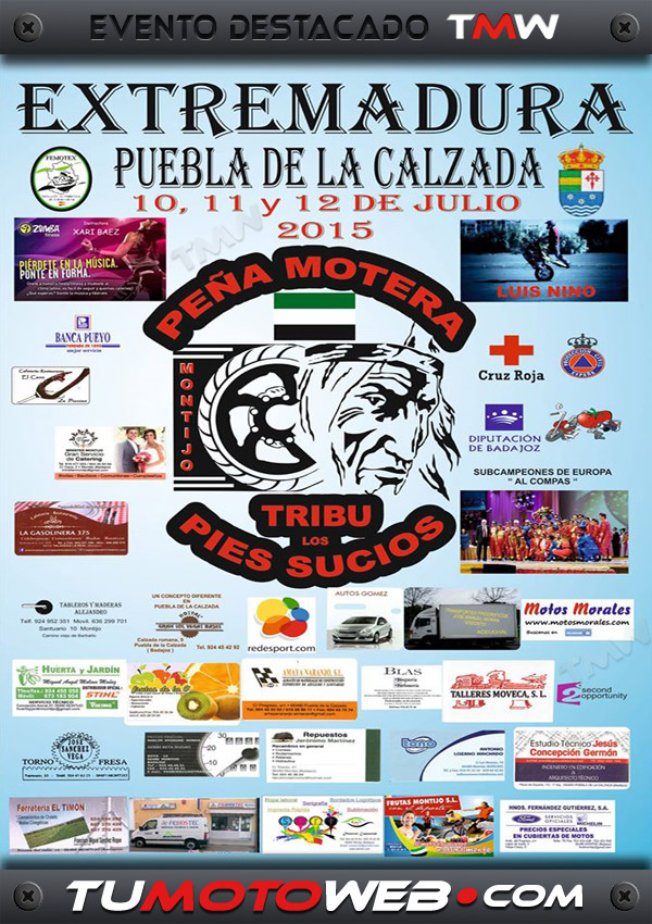 XIV Concentración de Motos Comarca Vegas Bajas 2015