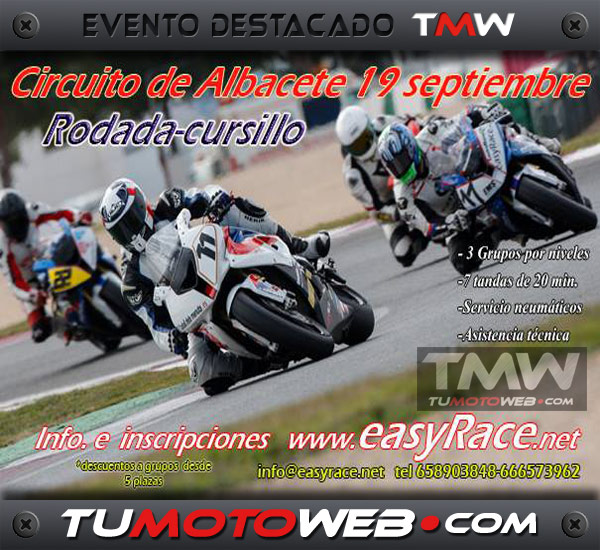 Rodada-Cursillo Circuito de Albacete – Septiembre 2015