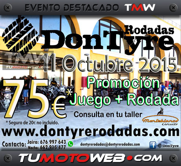 Rodada Tandas Libres Circuito de Monteblanco – Octubre 2015