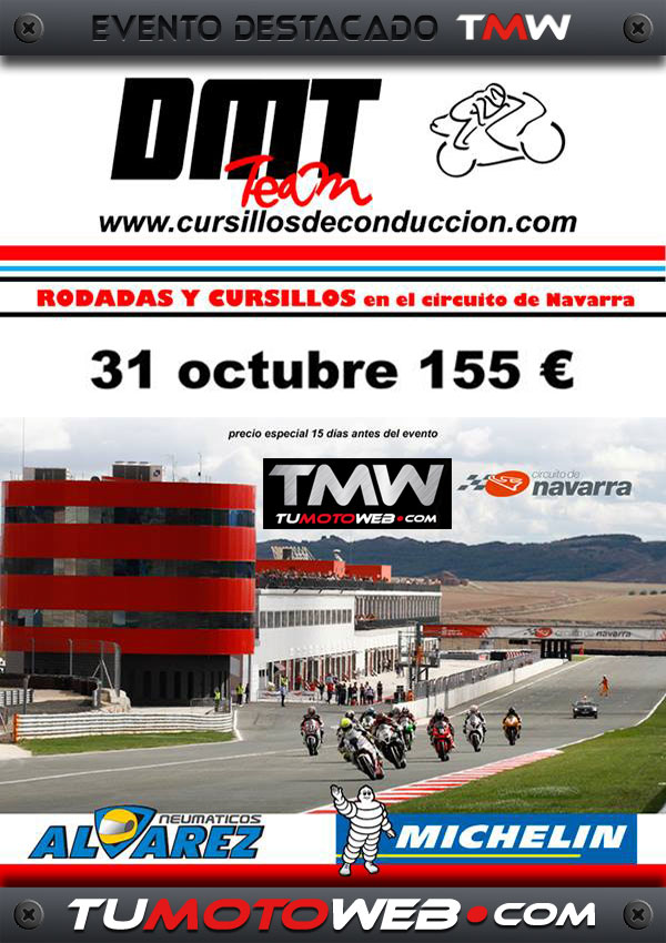Rodadas y Cursos de Conducción Circuito de Navarra – Octubre 2015