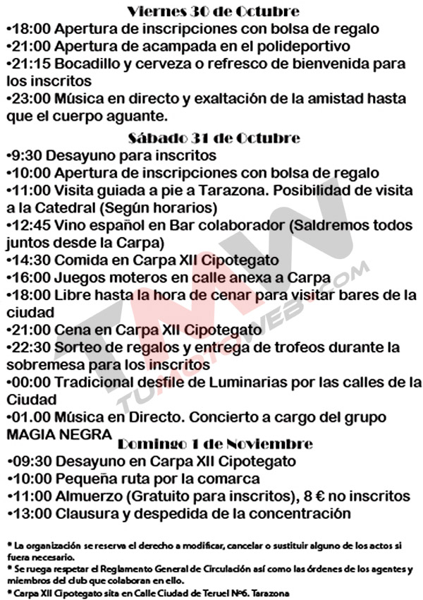 Programa XII Concentración Motera La Cipotegato 2015