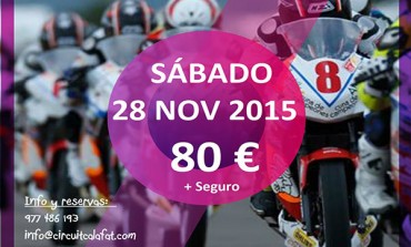 Rodada Motos Circuito de Calafat - Noviembre 2015