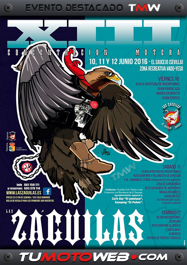 XIII Concentración Motera Las Záguilas 2016