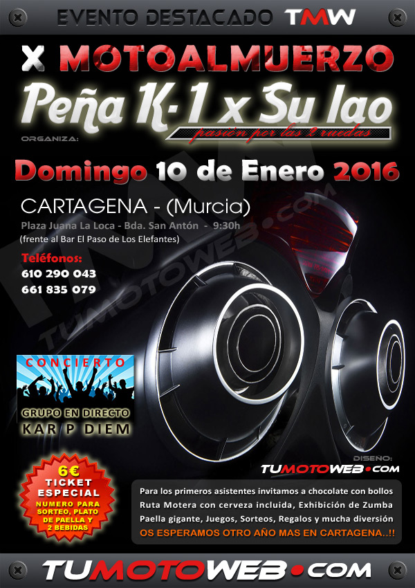 X Motoalmuerzo K-1 x Su Lao 2016