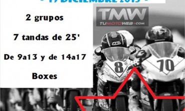 Tandas Motos Circuito de Calafat - Diciembre 2015