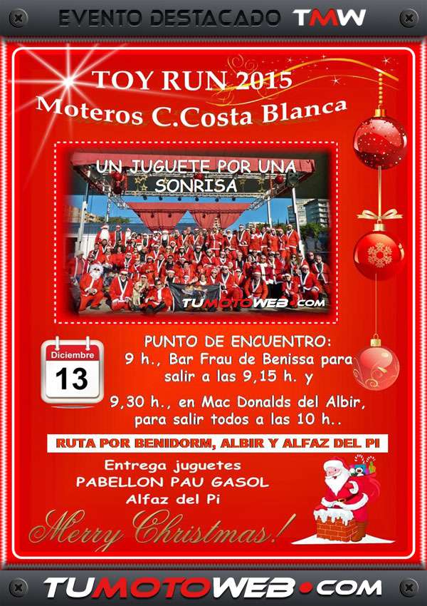 Toy Run C. Costa Blanca 2015