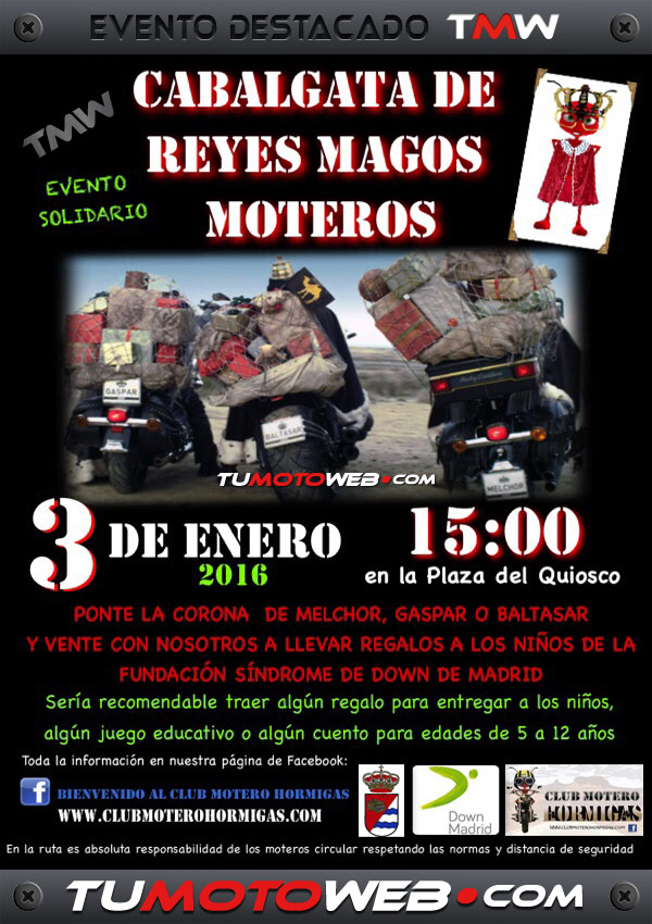Cabalgata de Reyes Magos Moteros 2016