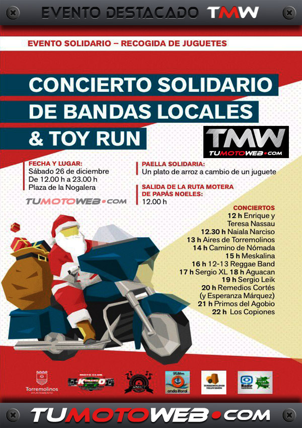 Conciertos Solidarios & Toy Run Ciudad de Torremolinos 2015