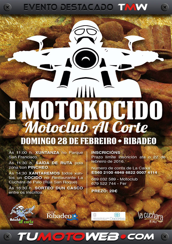 I Motokocido MotoClub Al Corte Ribadeo 2016