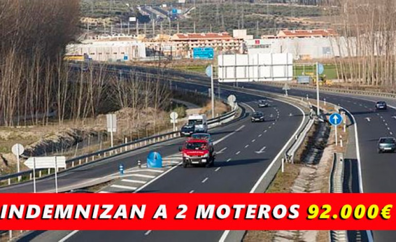 La Junta indemniza con 92.000€ a dos moteros porque la autovía estaba mal..!!