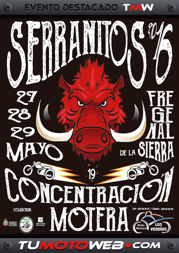 XIX Concentración Motera Serranitos 2016