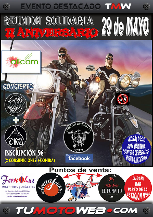 II Aniversario Custombikers PDV Club 2016 (Reunión Solidaria)
