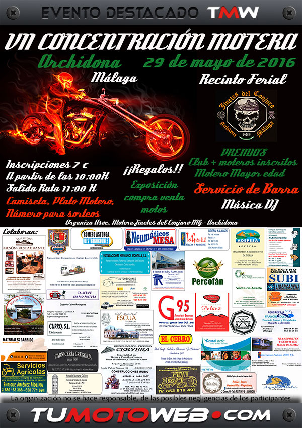 VII Concentración Motera Archidona 2016