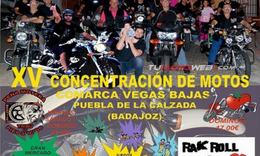 XV Concentración de Motos Comarca Vegas Bajas 2016