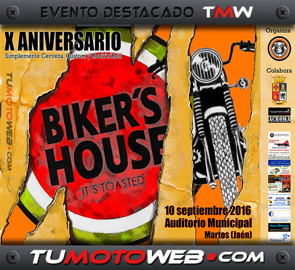 X Aniversario Biker’s House 2016