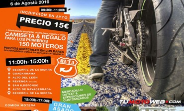 VIII Concentración Motera Becerril de la Sierra 2016