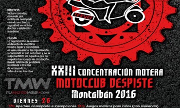 XXIII Concentración Motera Villa de Montalbán 2016