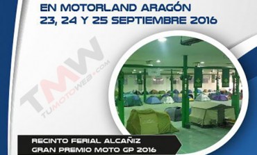 Motoacampada Cubierta MotoGP Motorland Aragón 2016