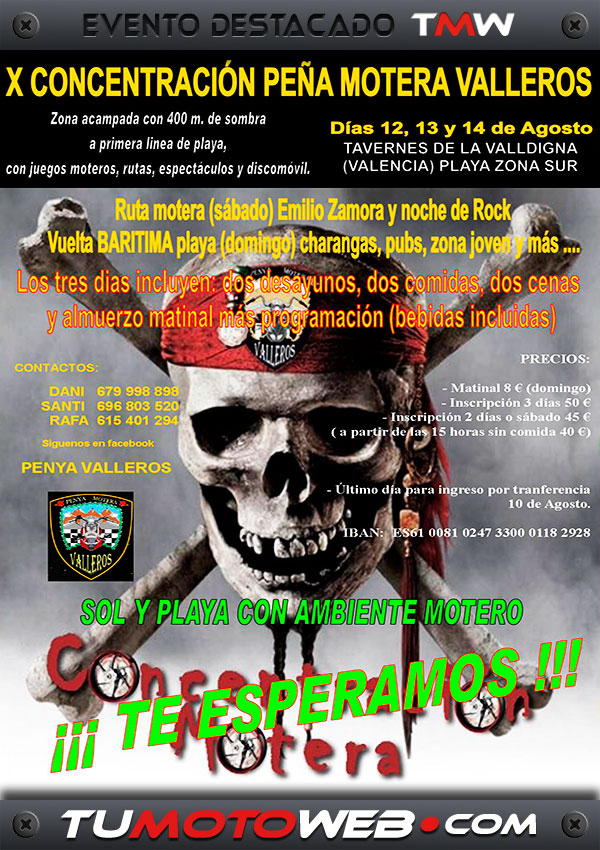 X Concentración Peña Motera Valleros 2016