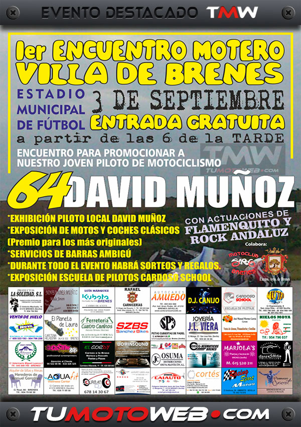 I Encuentro Motero Villa de Brenes 2016