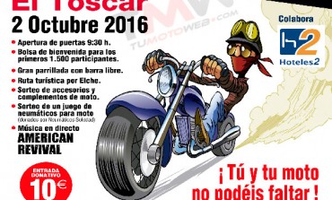 XII Motoalmuerzo Ciudad de Elche 2016