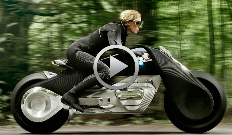 BMW Motorrad Vision Next 100: La moto del futuro no necesitará casco