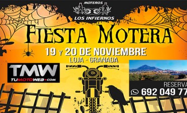 Fiesta Motera Los Infiernos Halloween 2016
