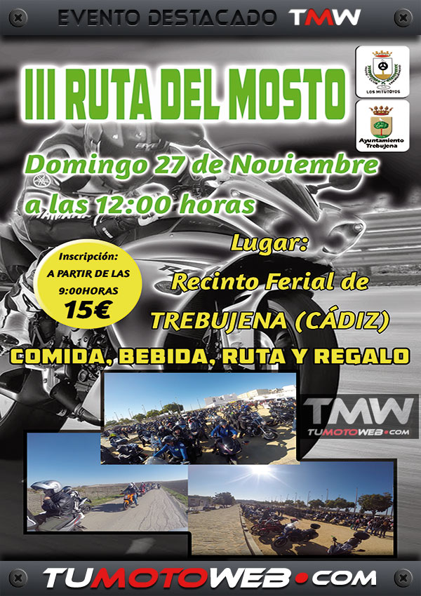 III Reunión Motera Villa de Trebujena – Ruta del Mosto 2016