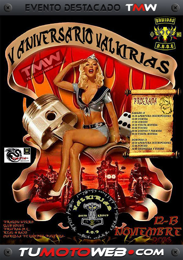 V Aniversario Valkirias MG 2016