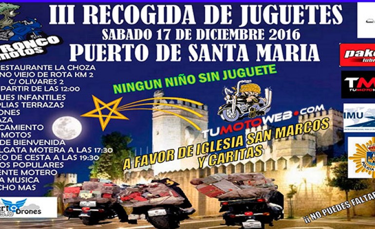 III Recogida de Juguetes Los Tronco Motos – Ningún Niño Sin Juguete 2016