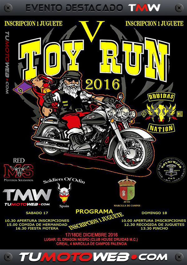 V Toy Run Druidas MC 2016