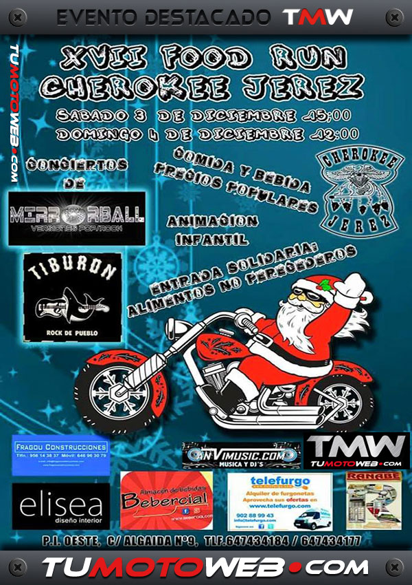XVII Food Run Cherokee Jerez 2016