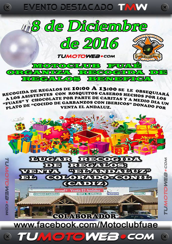 Recogida Benéfica de Regalos Fuaé 2016