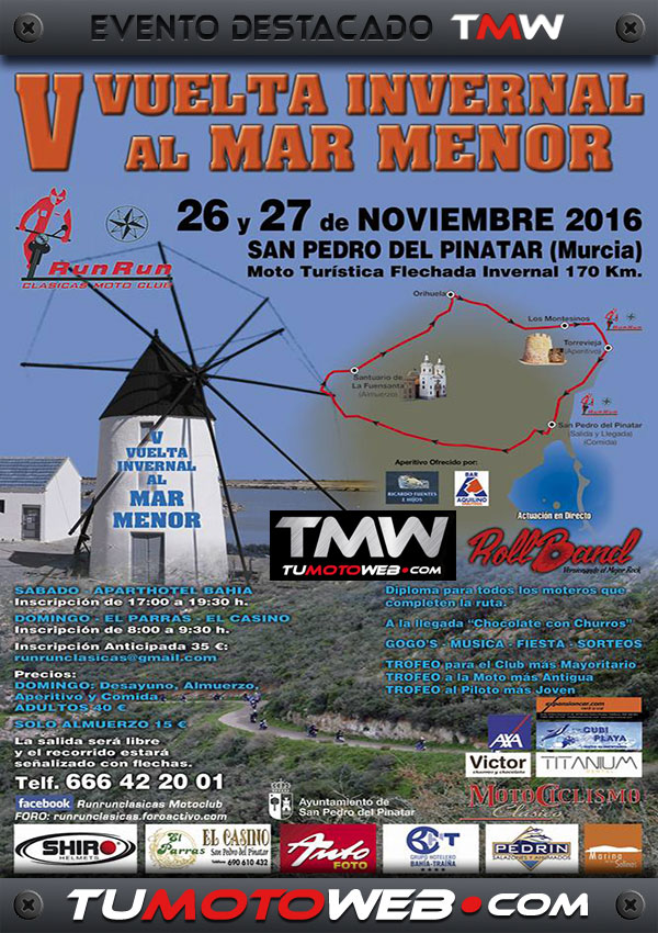 V Vuelta Invernal al Mar Menor 2016