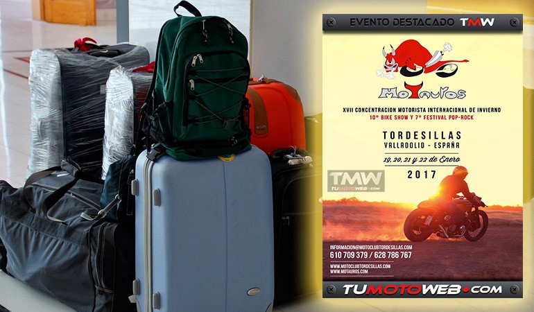 Operativa de equipajes en la Concentración de Motauros 2017