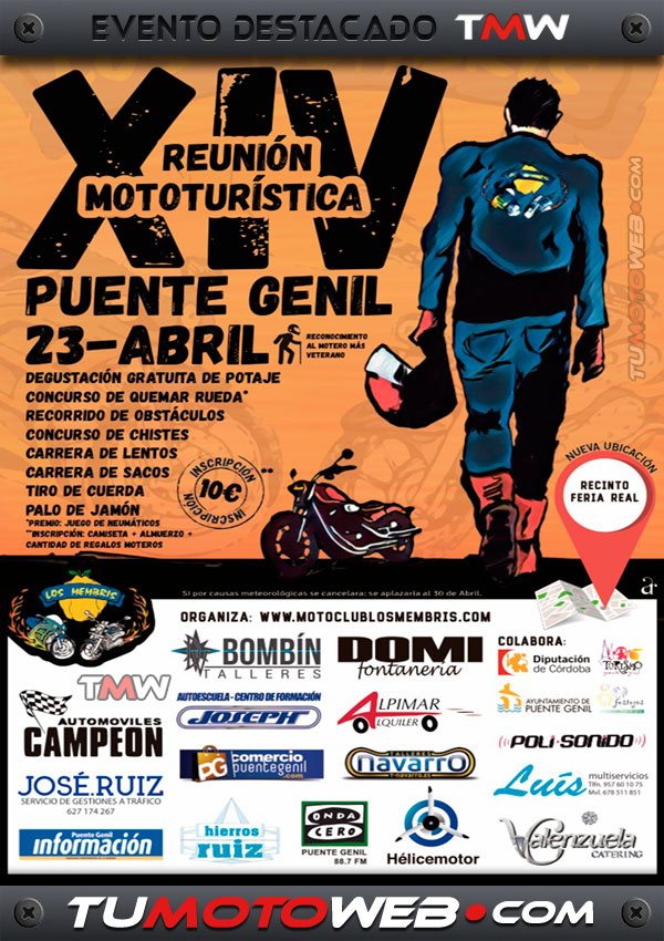 XIV Reunión Mototurística Puente Genil 2017
