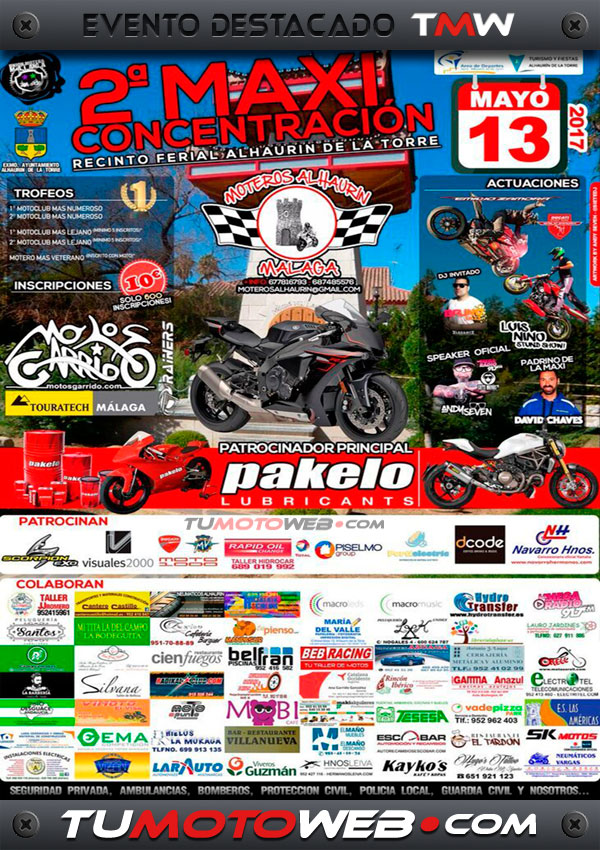 II Maxi Concentración Moteros Alhaurín 2017