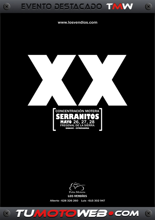 XX Concentración Motera Serranitos 2017